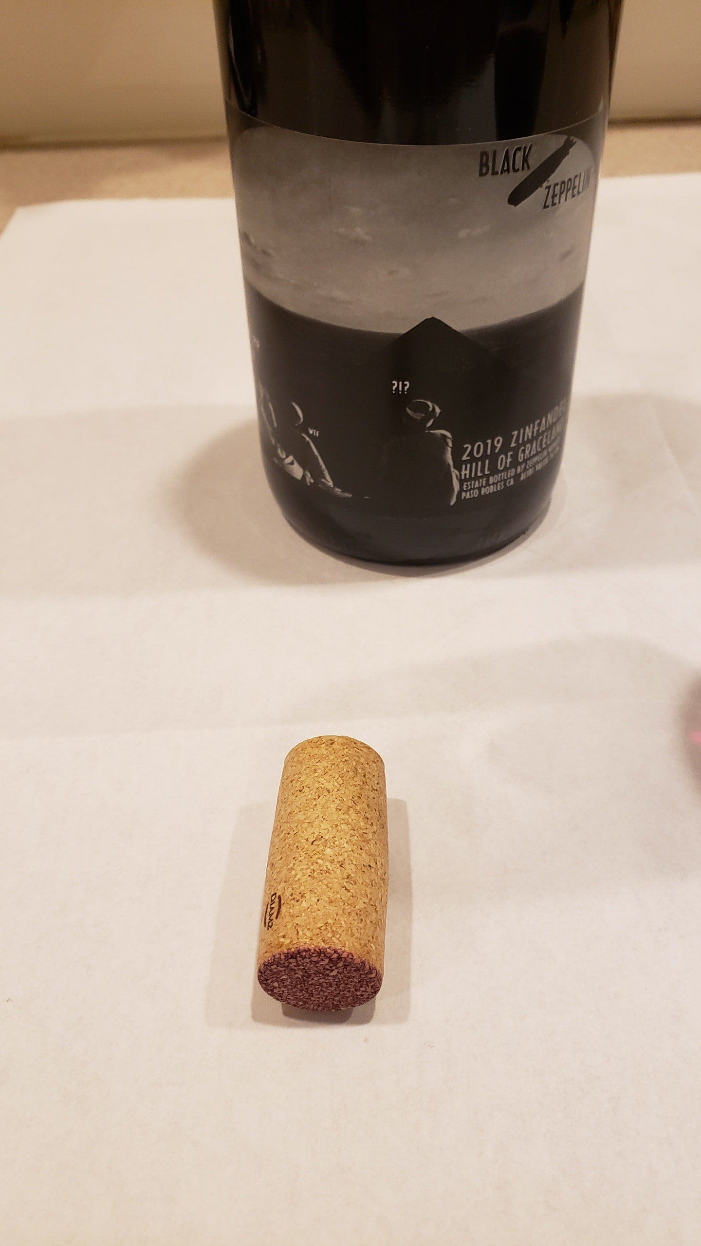 Zeppelin Zin first pop