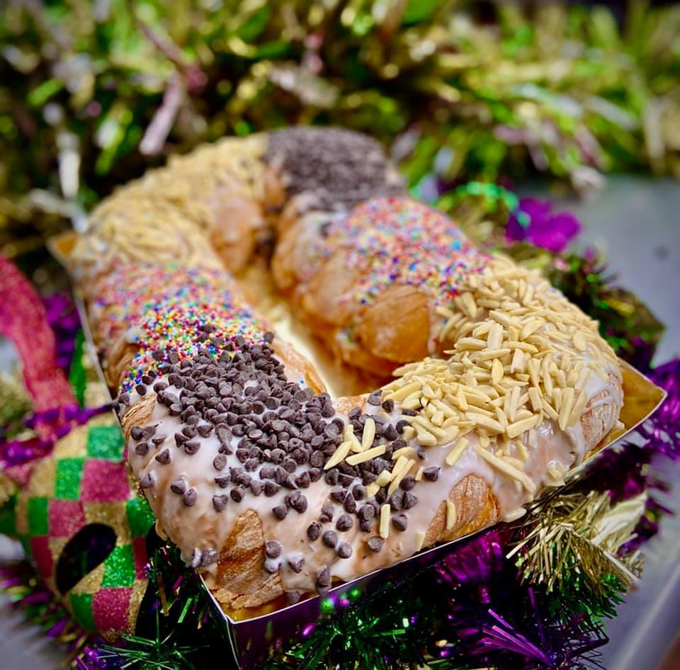 Nor-Jo's Cannoli-filled King Cake