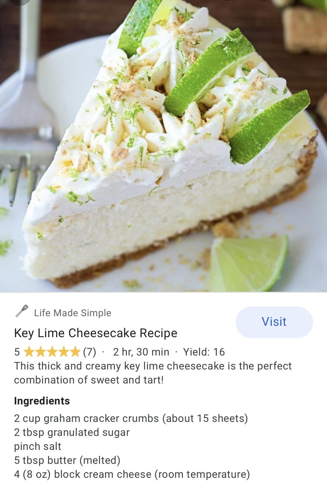 key lime