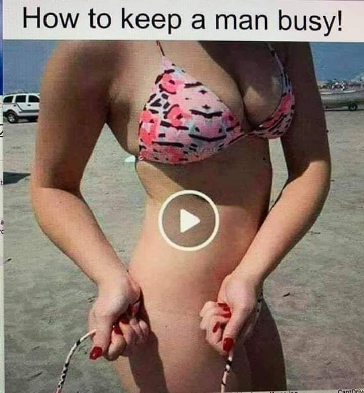 keep men busy