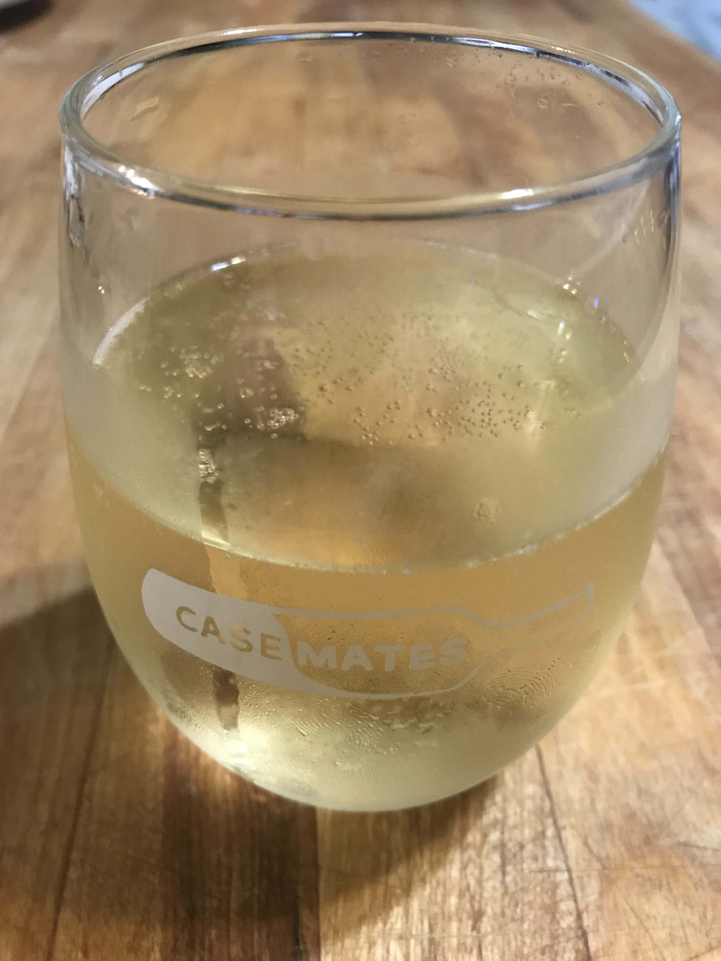 This is proper glass for a sparkling wine, right?