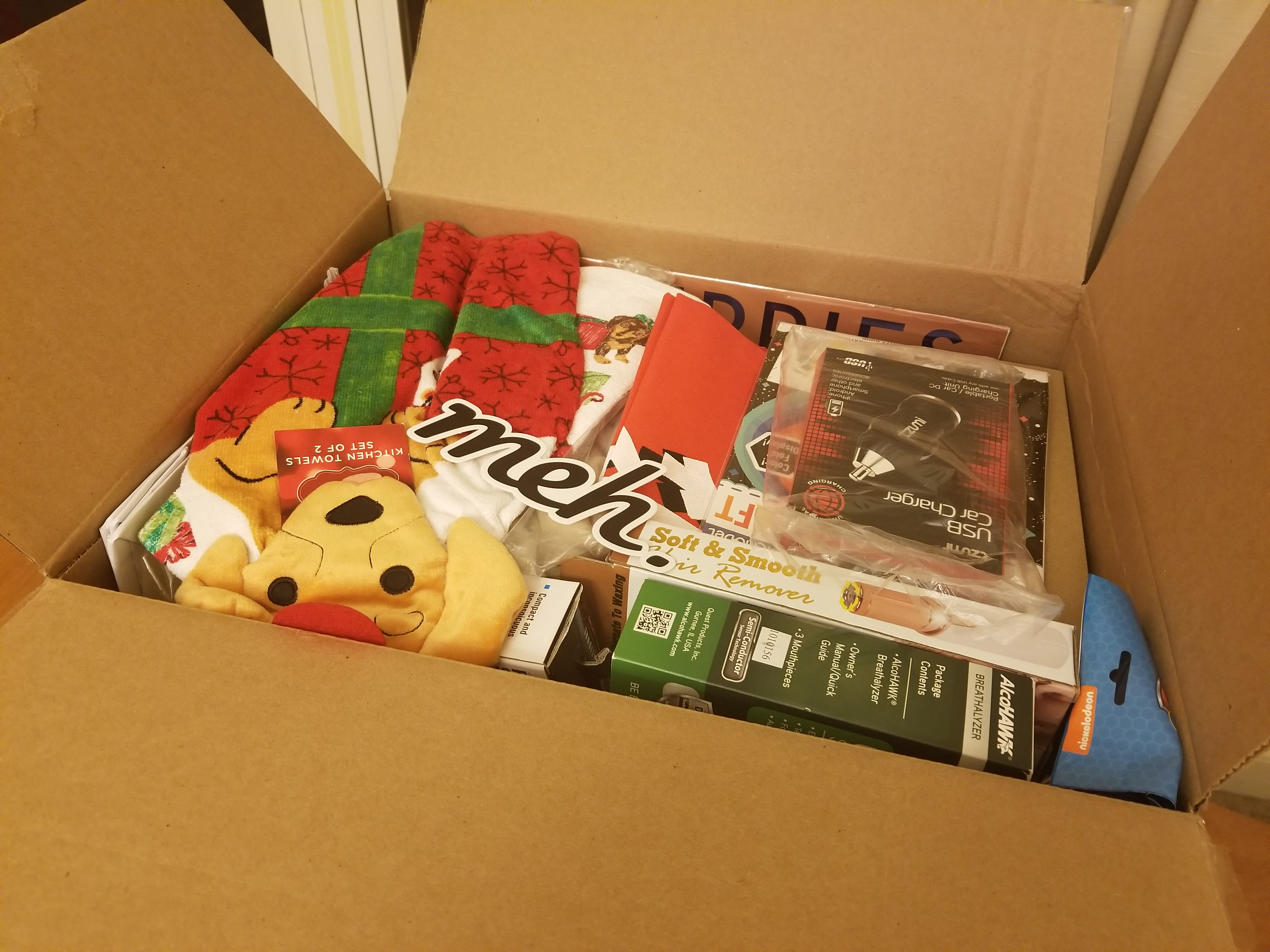 a picture of a completely full box