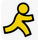 aol messenger logo