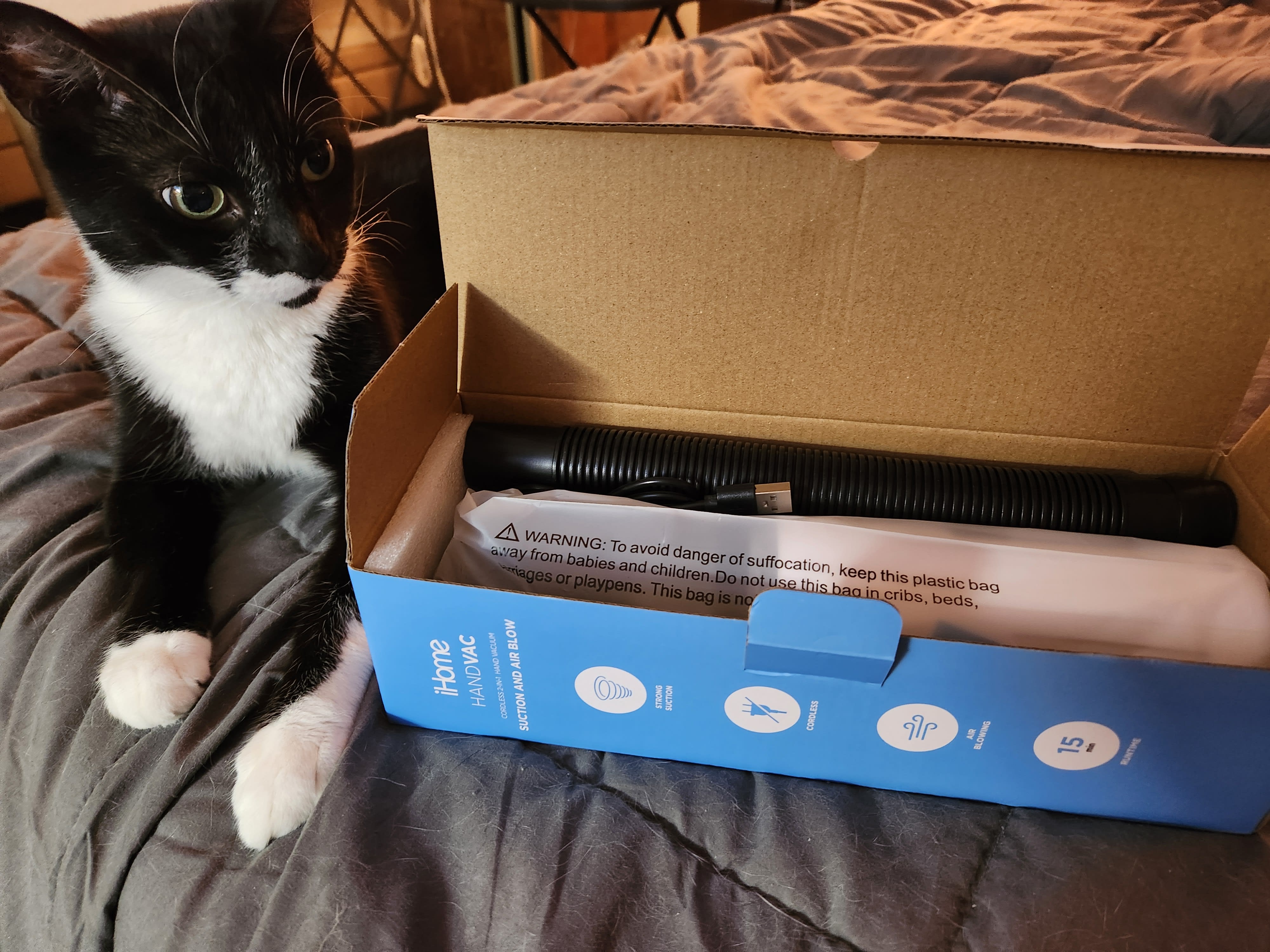 Here we are unboxing