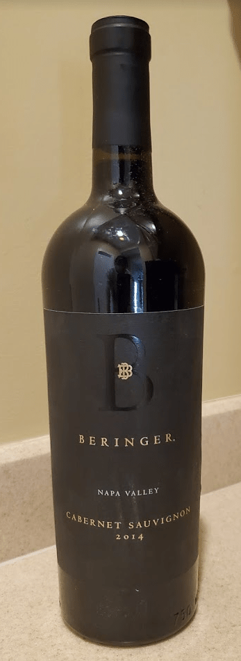 Beringer 2014 CS Napa Valley - Bottle