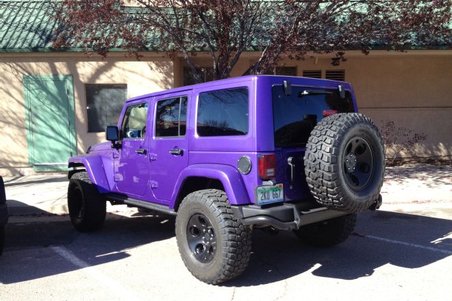 Meh: Purple Jeep!