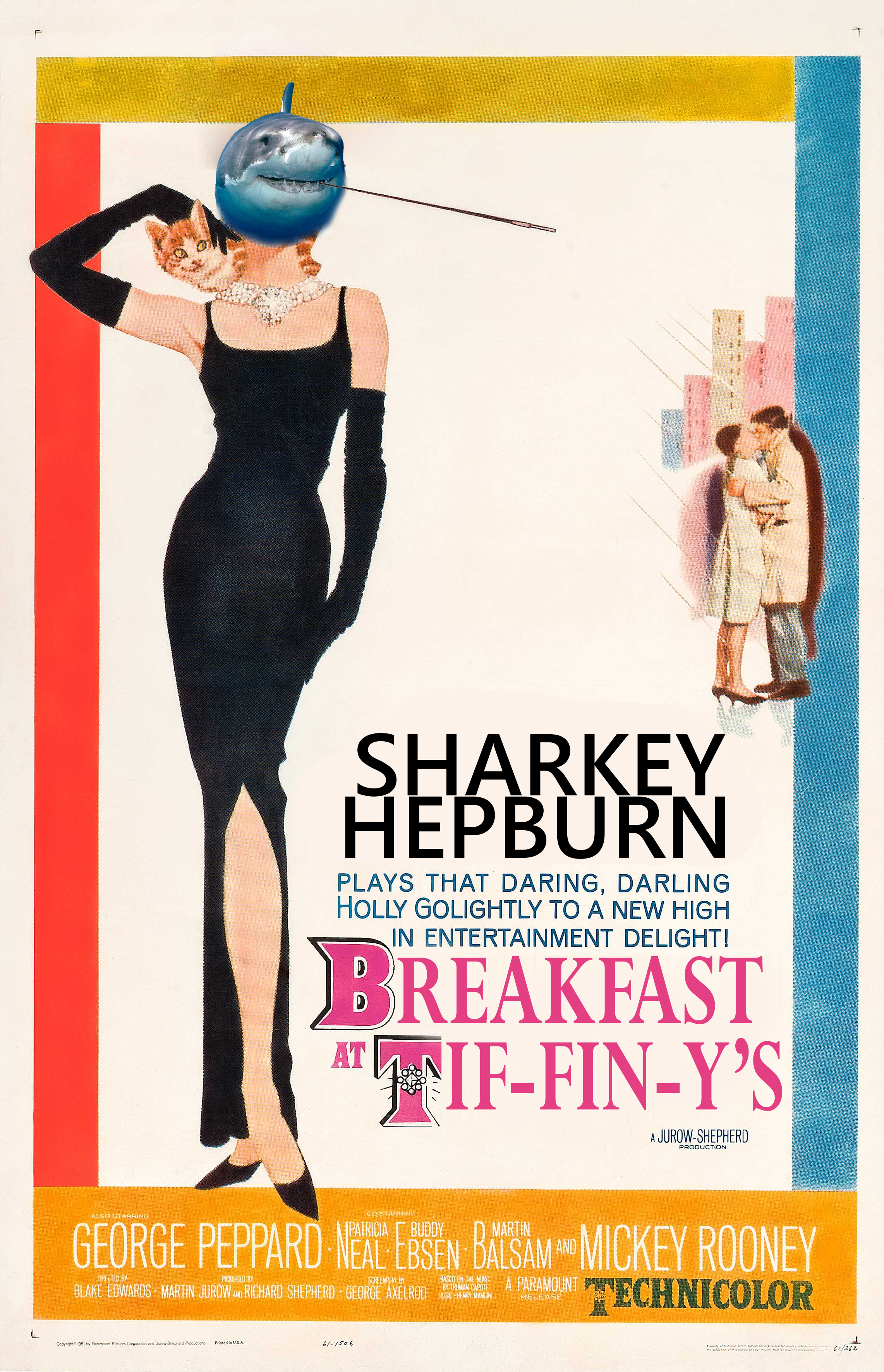 Breakfast at Tif-fin-y's... get it? Fin? God I'm so alone...