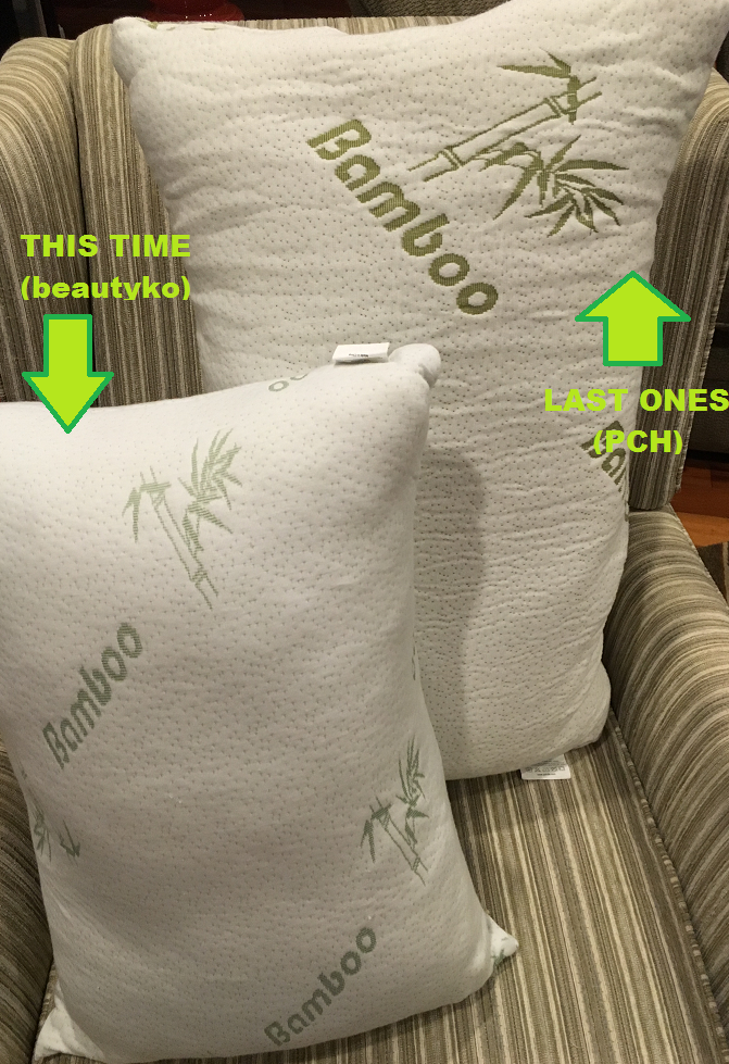 Meh 2Pack Bamboo Pillows