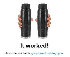 Missed out on the blue but the blk will match my truck and coffee (2-for-tues)