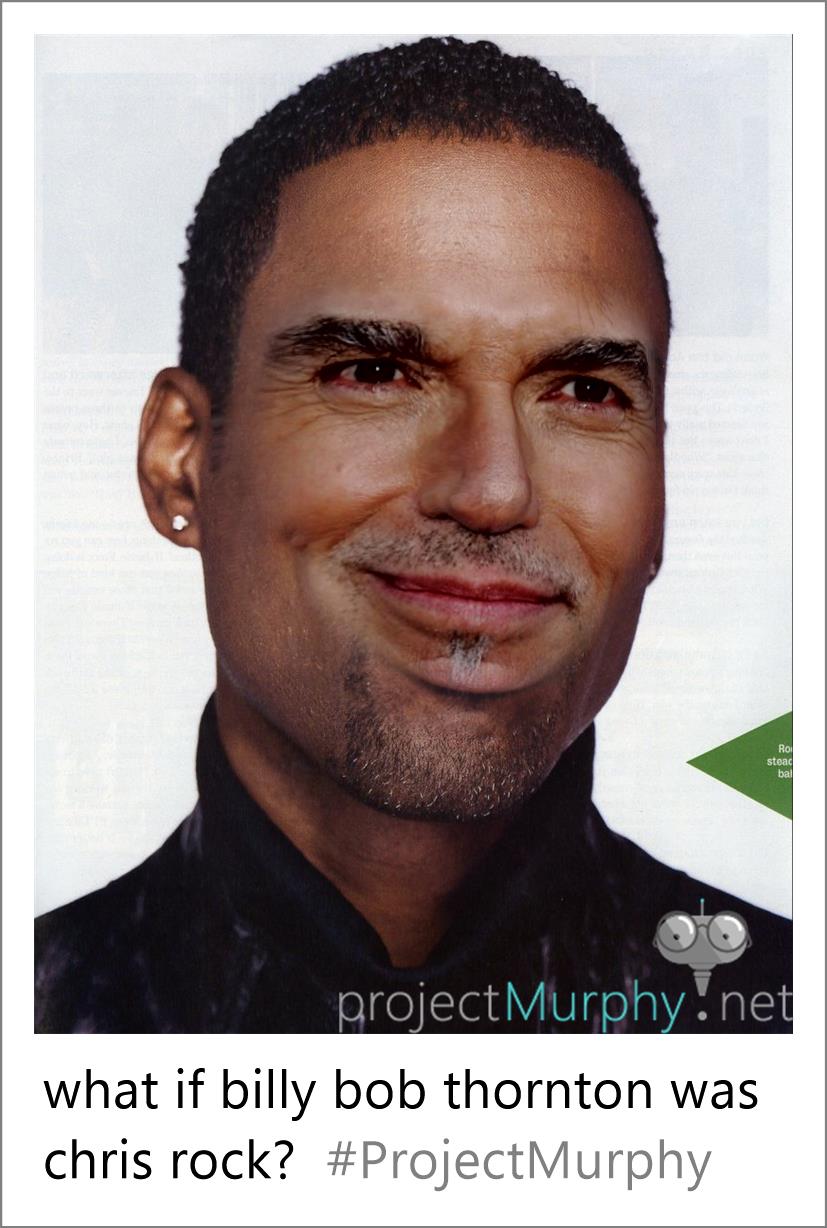 billy bob as chris rock