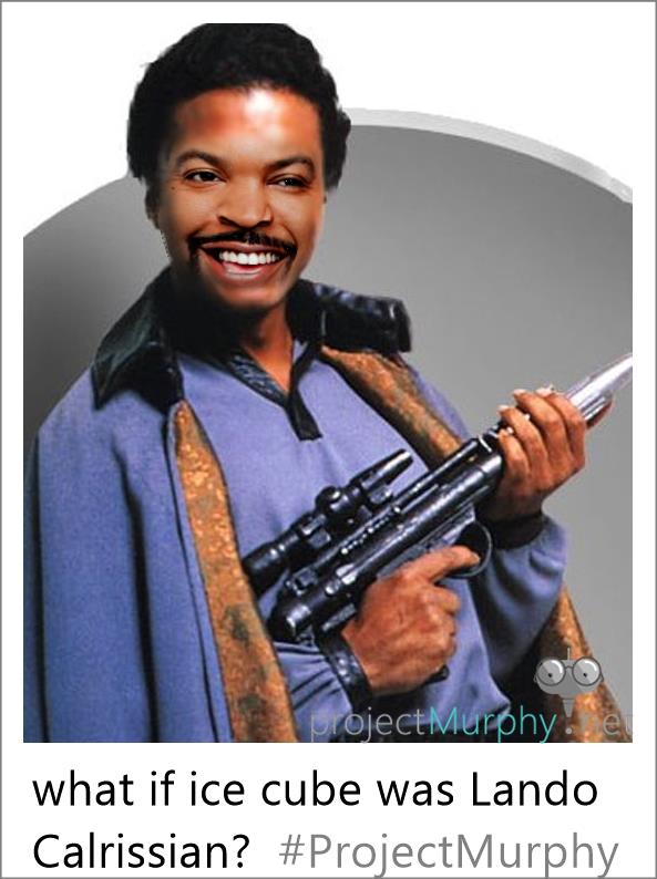 ice cube as lando