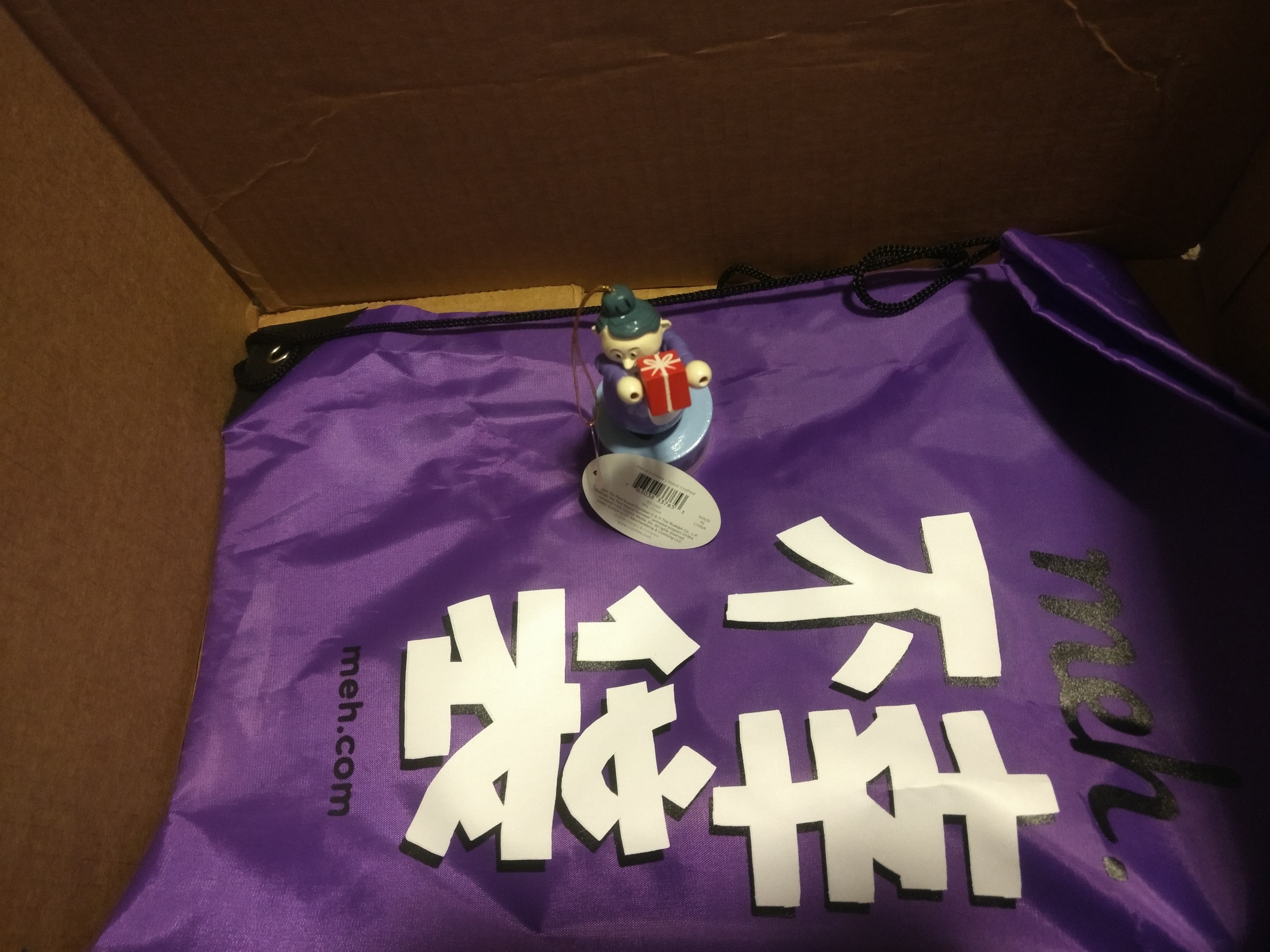 Mrs clause puppet & bag