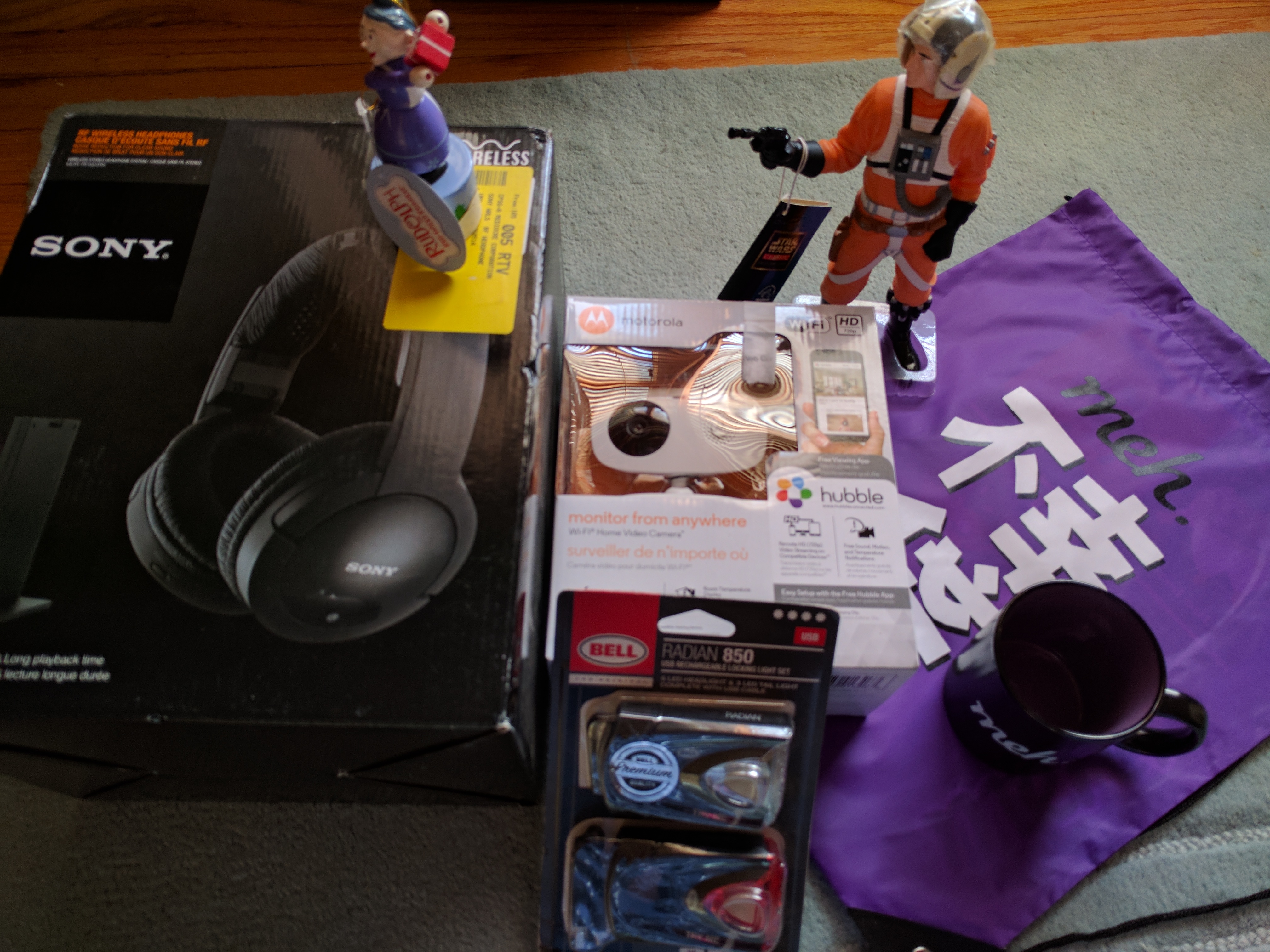 somewhere between over- and under- whelmed