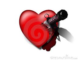 stabbed in the heart