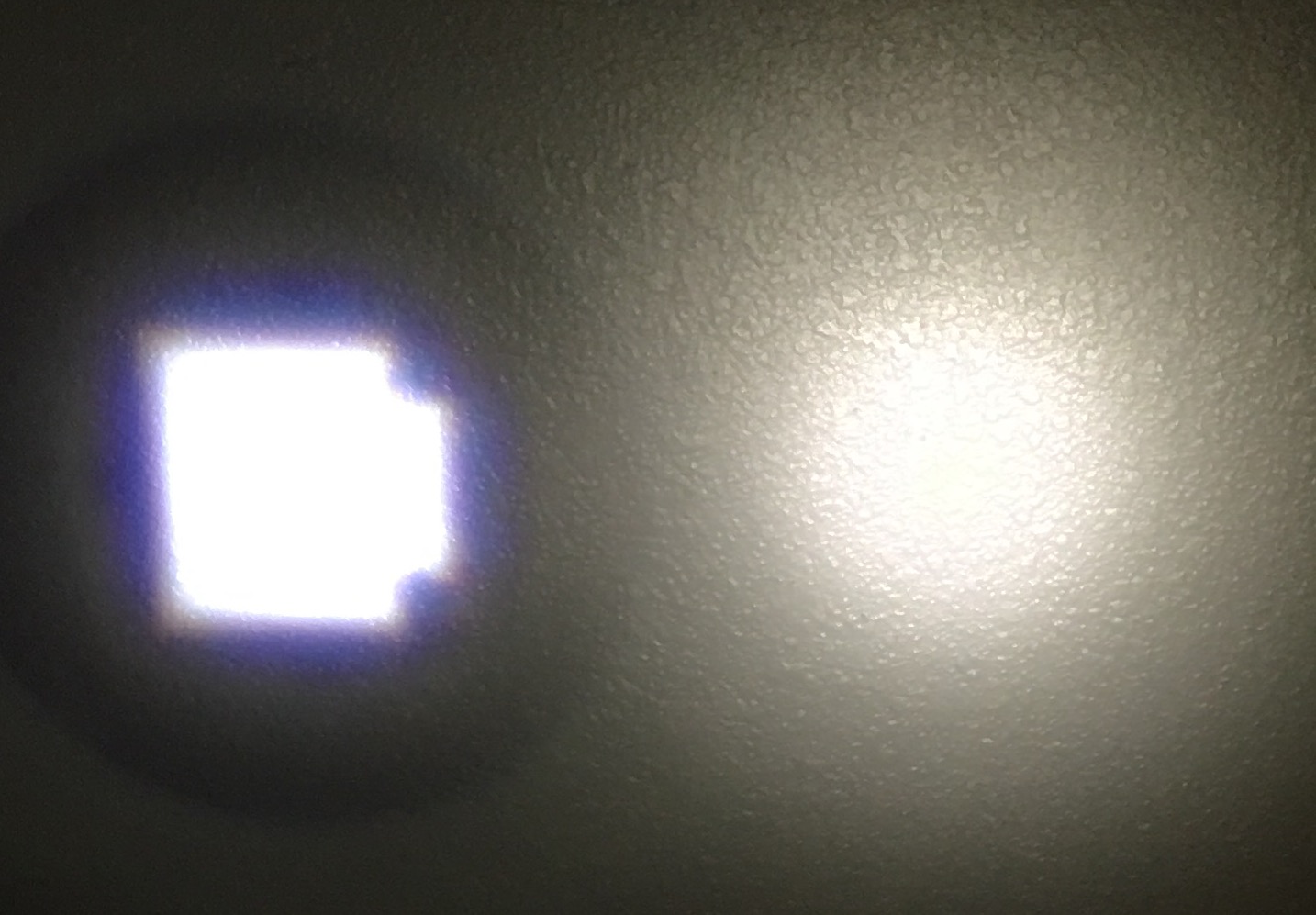 Ultrafire on left, EA45S low right