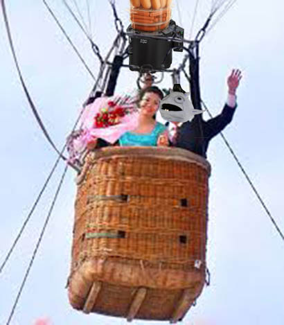 6 in 1 Hot Air Balloon