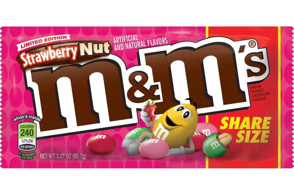 Strawberry Nut M&Ms