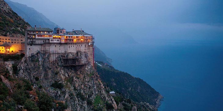 Monastery of Simonopetra on Mount Athos