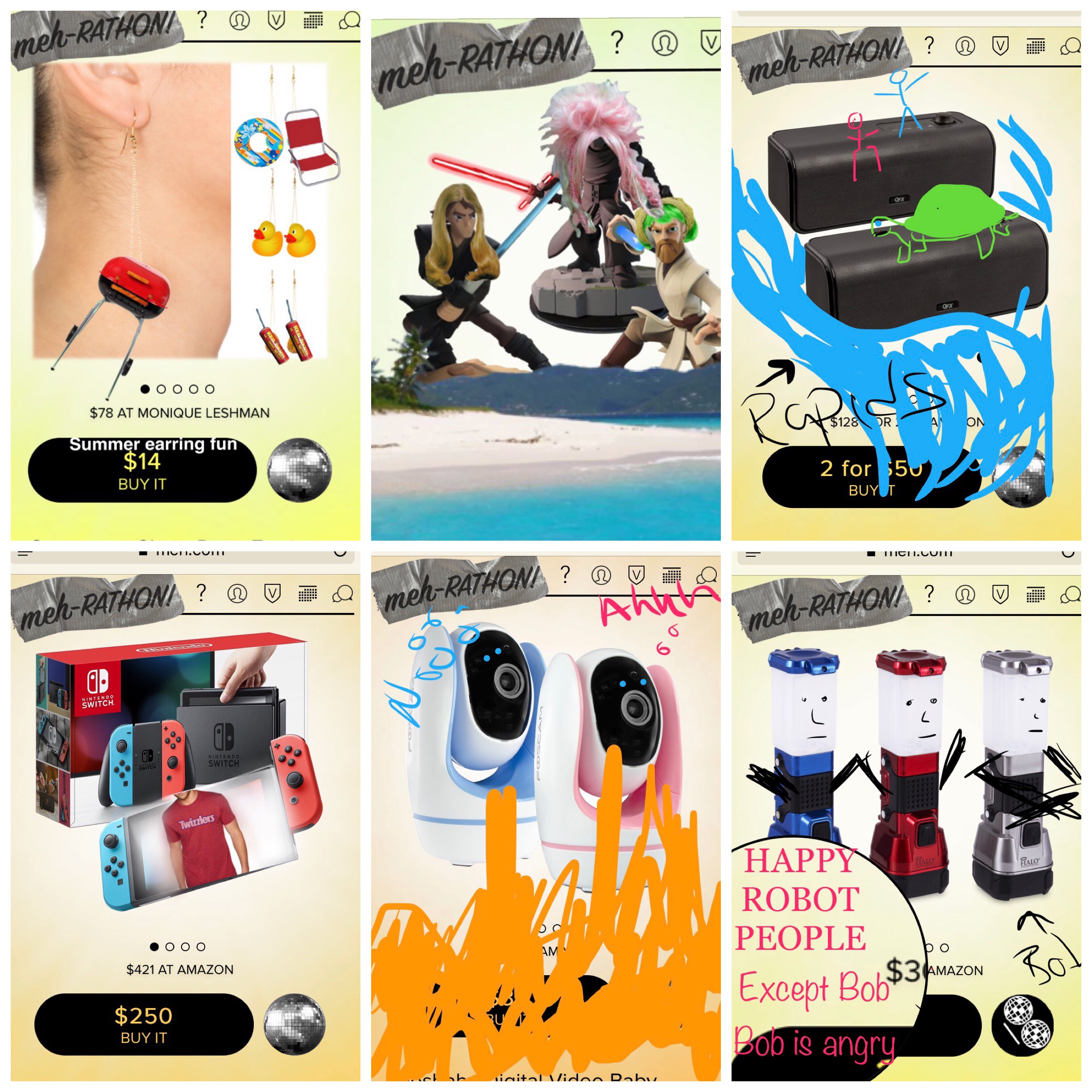 Meh-Rathon an interpretation