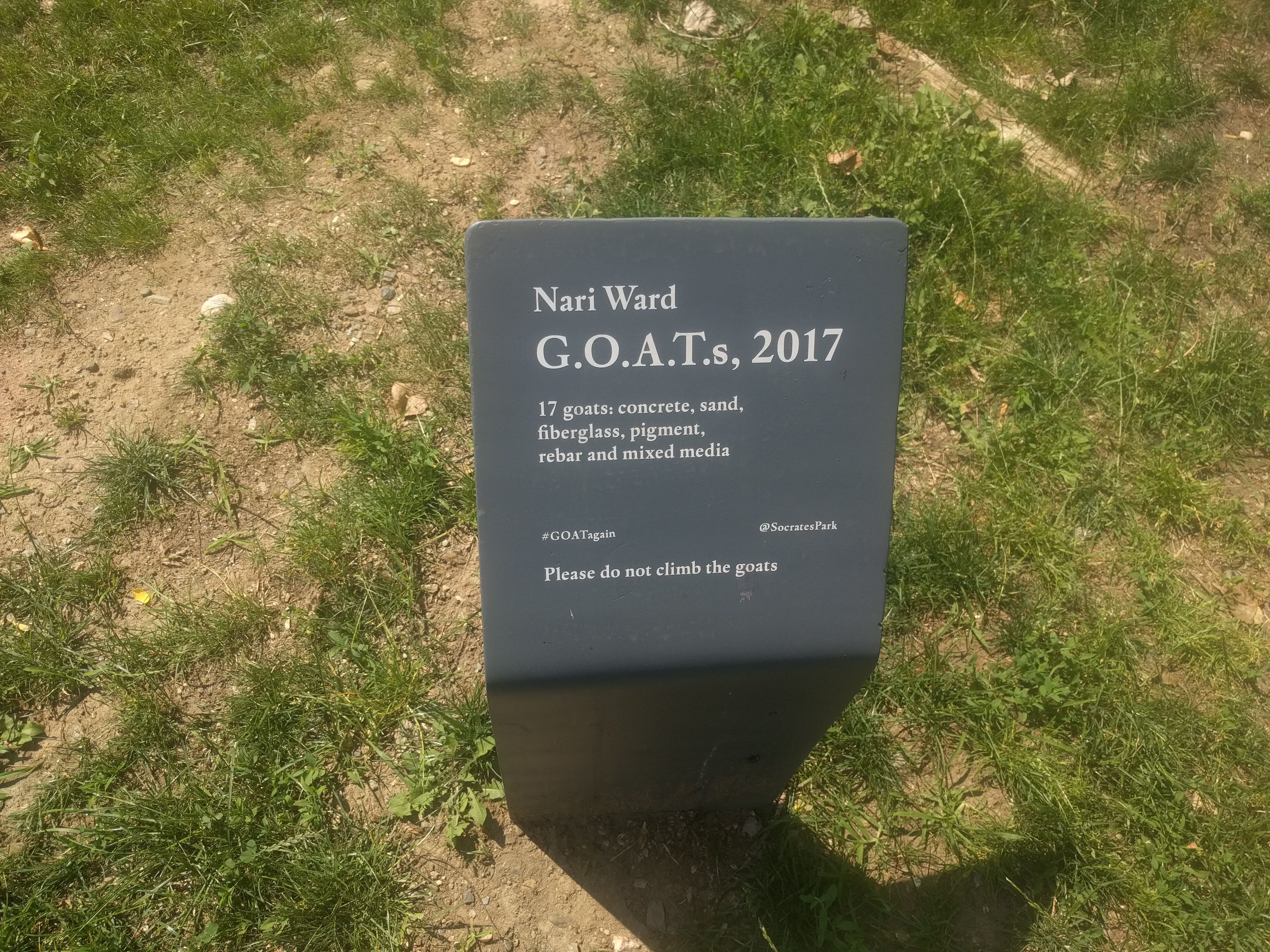 17 goats sign