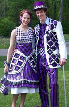Duct Tape Prom Outfits