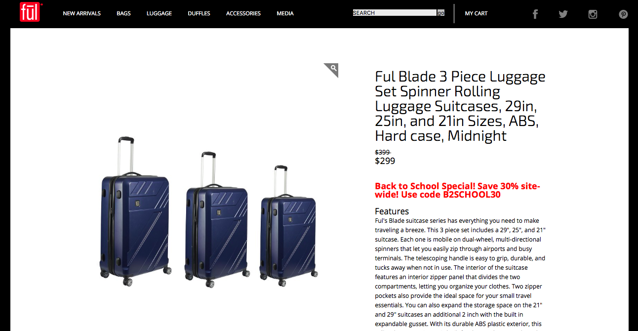 Current manufacturer pricing