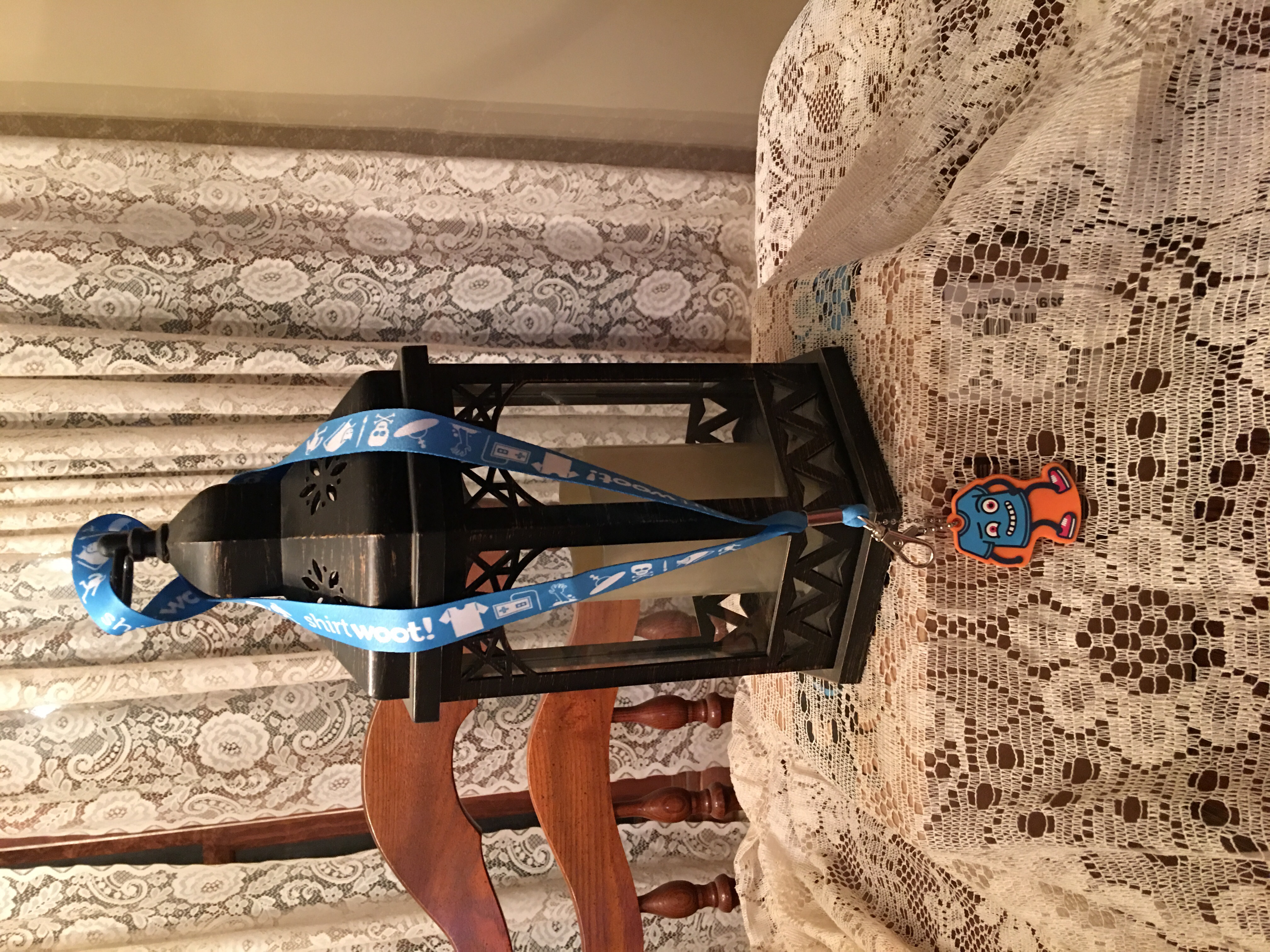 woot  lanyard and key chain