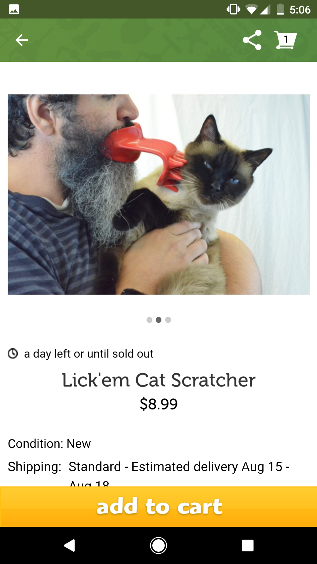 Lick em best sale cat scratcher