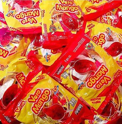 Mango rolled in chili powder. Yum.