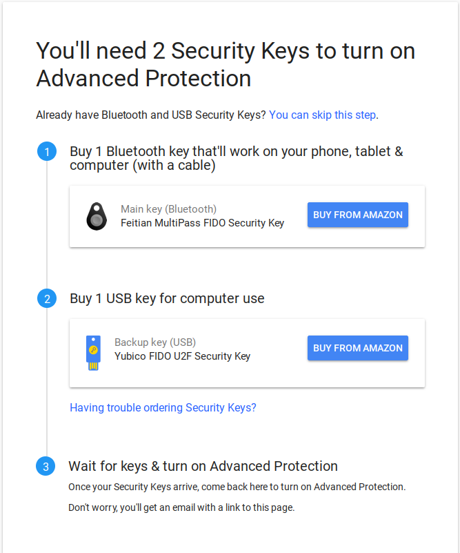 Google Advanced Protection