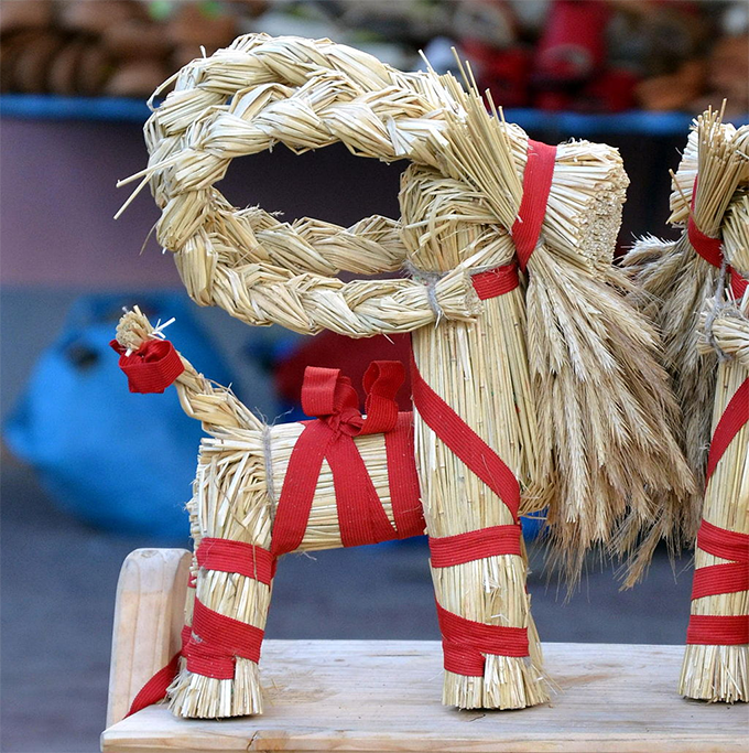 Yule Goat straw