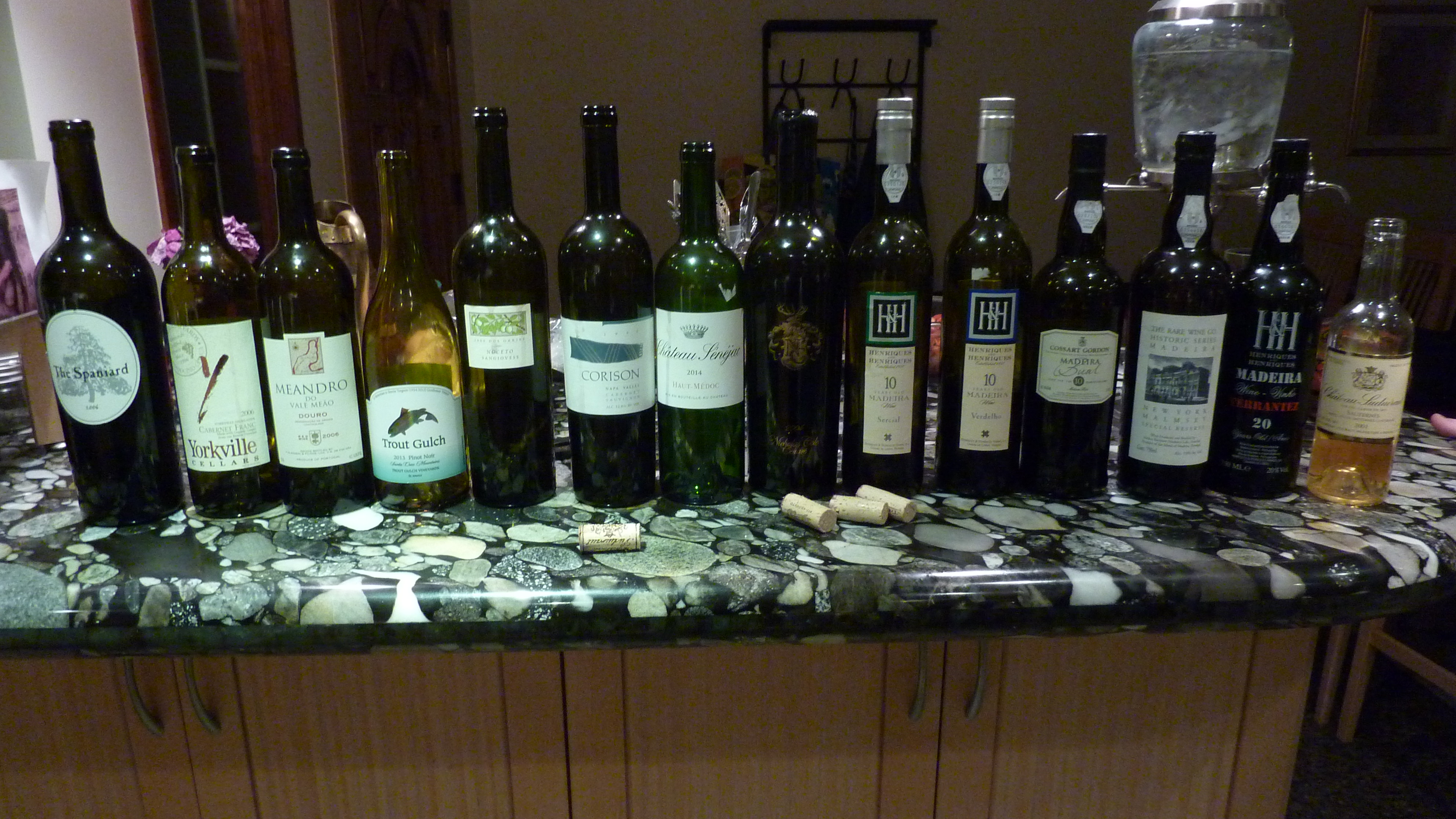 The overview, excluding appetizers.