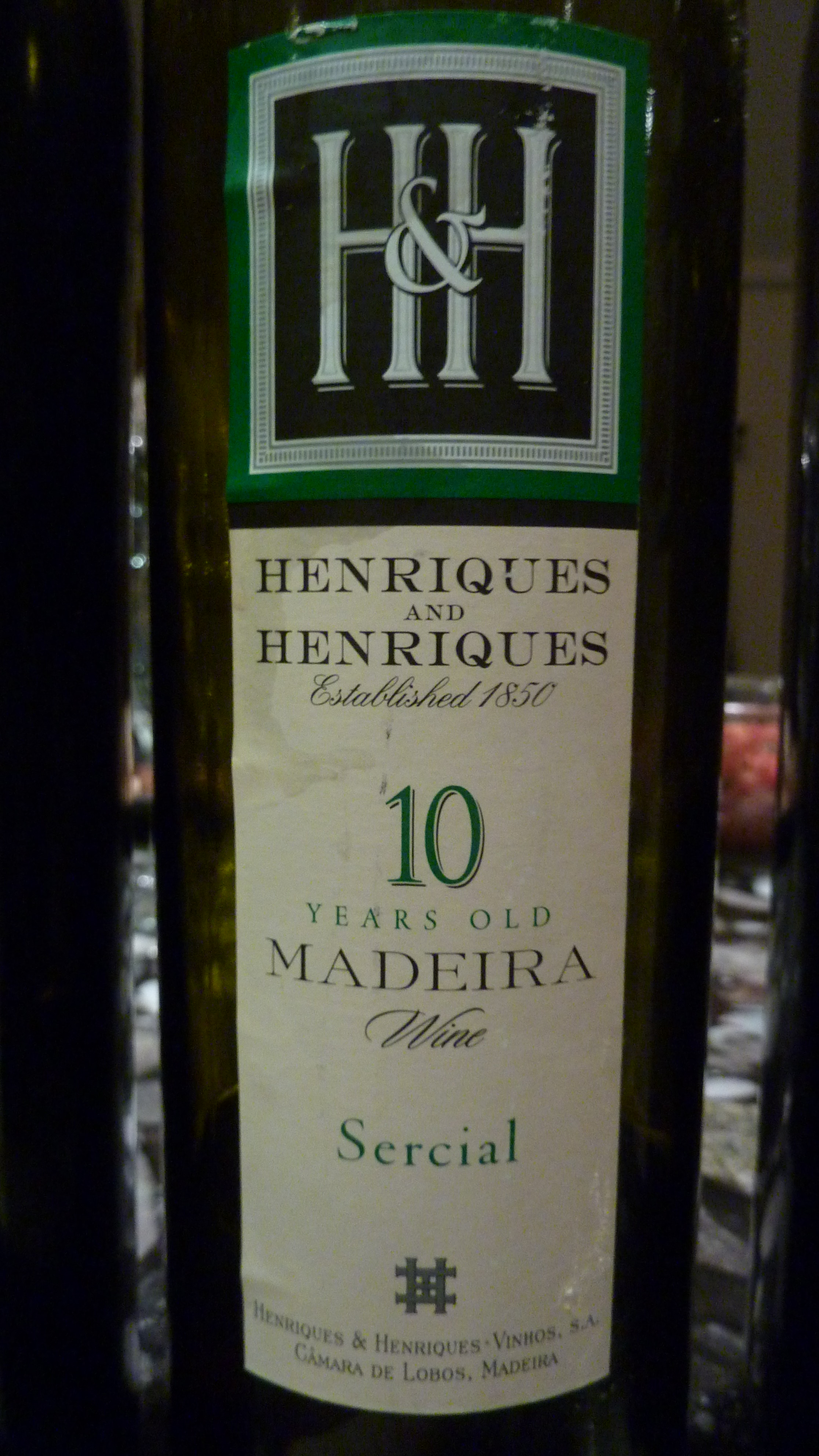 Henriques & Henriques Madeira Sercial 