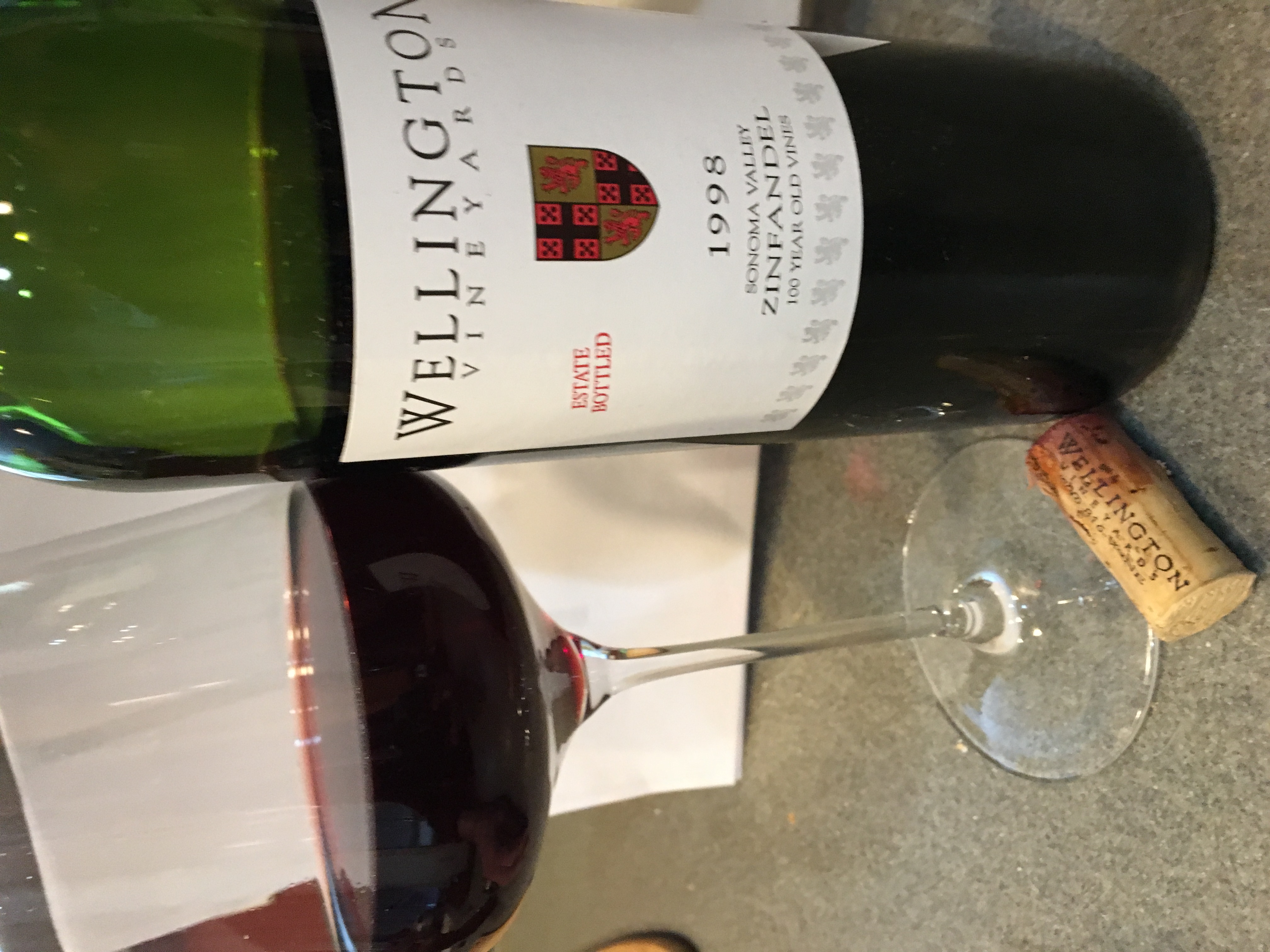 With soup vide tenderloin, taters and green beans. I don’t know how a w0-yr old OVZ is supposed to taste, but this was pretty darn good. 