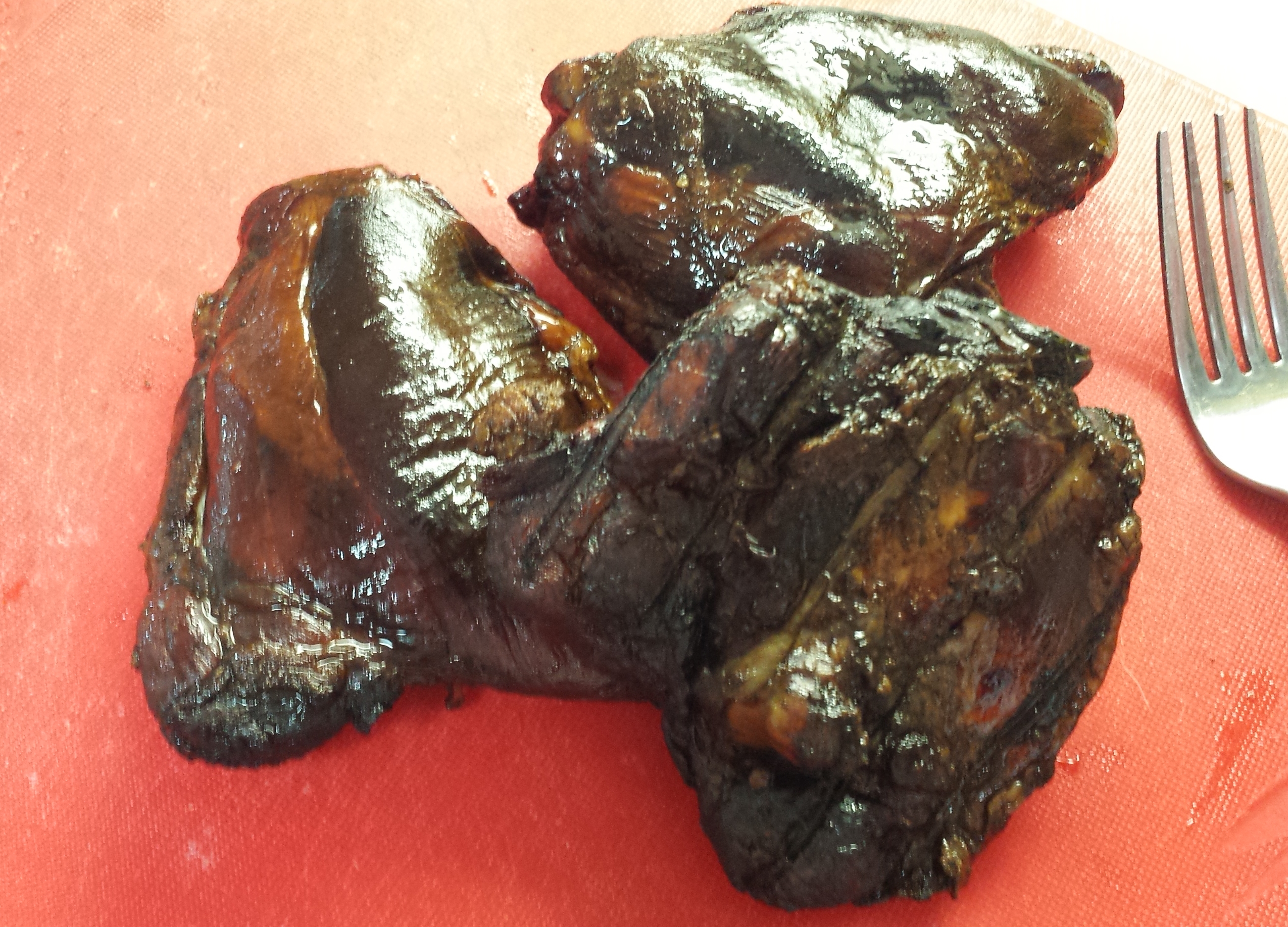 Check out these chicken thighs