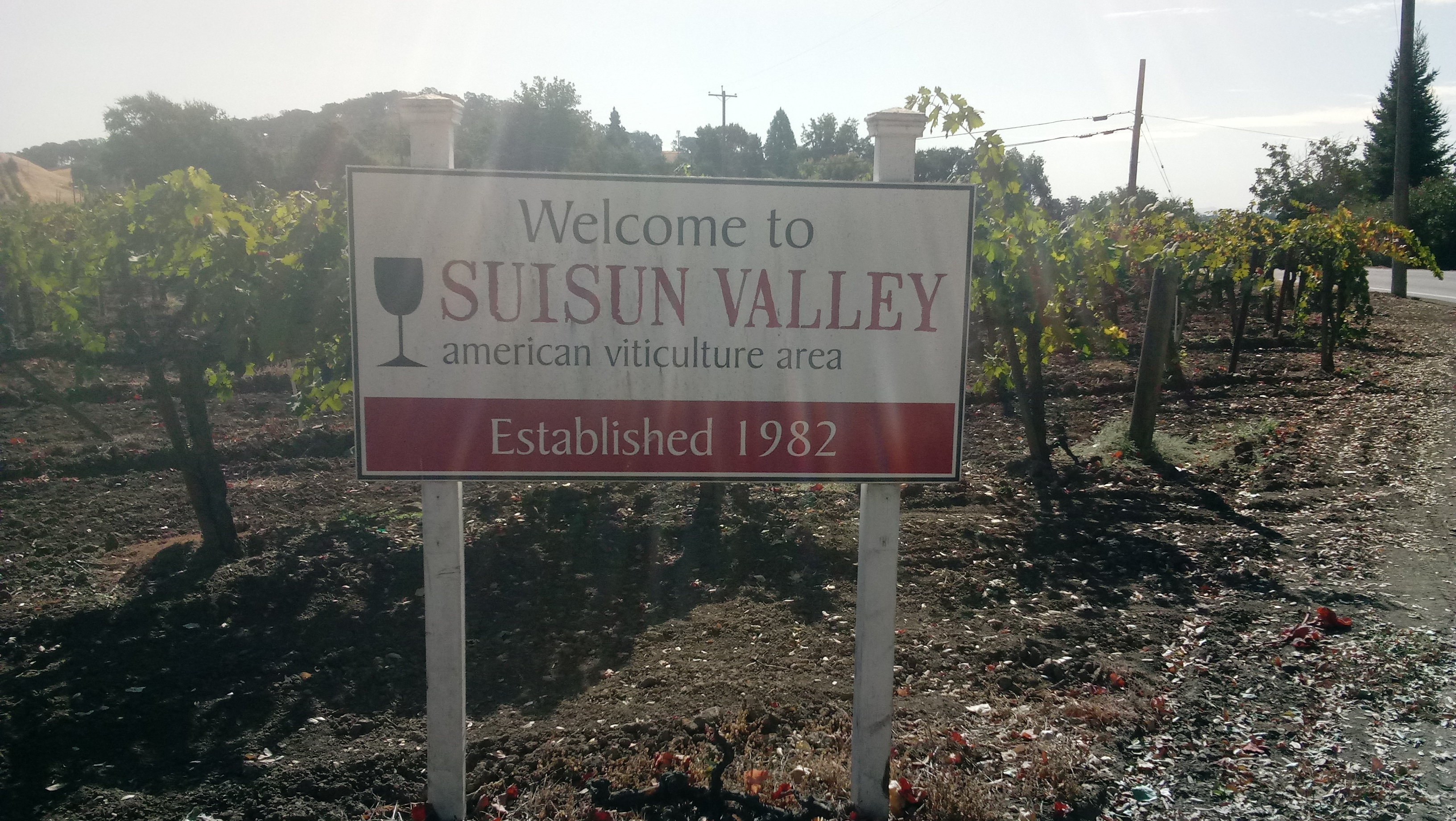 Suisun Valley old sign