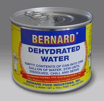 Dehydrated Water