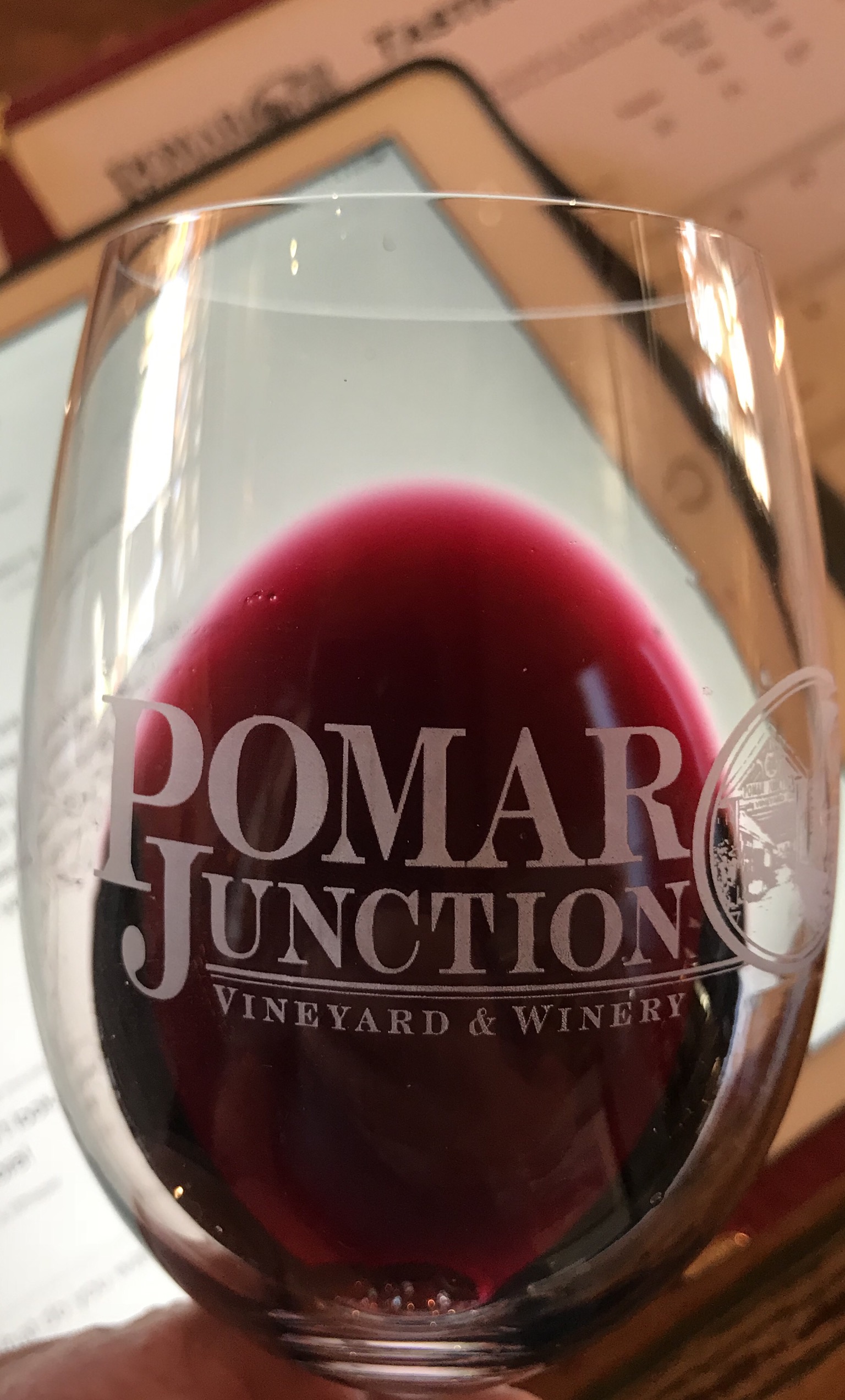 magenta color profile with white backlit background