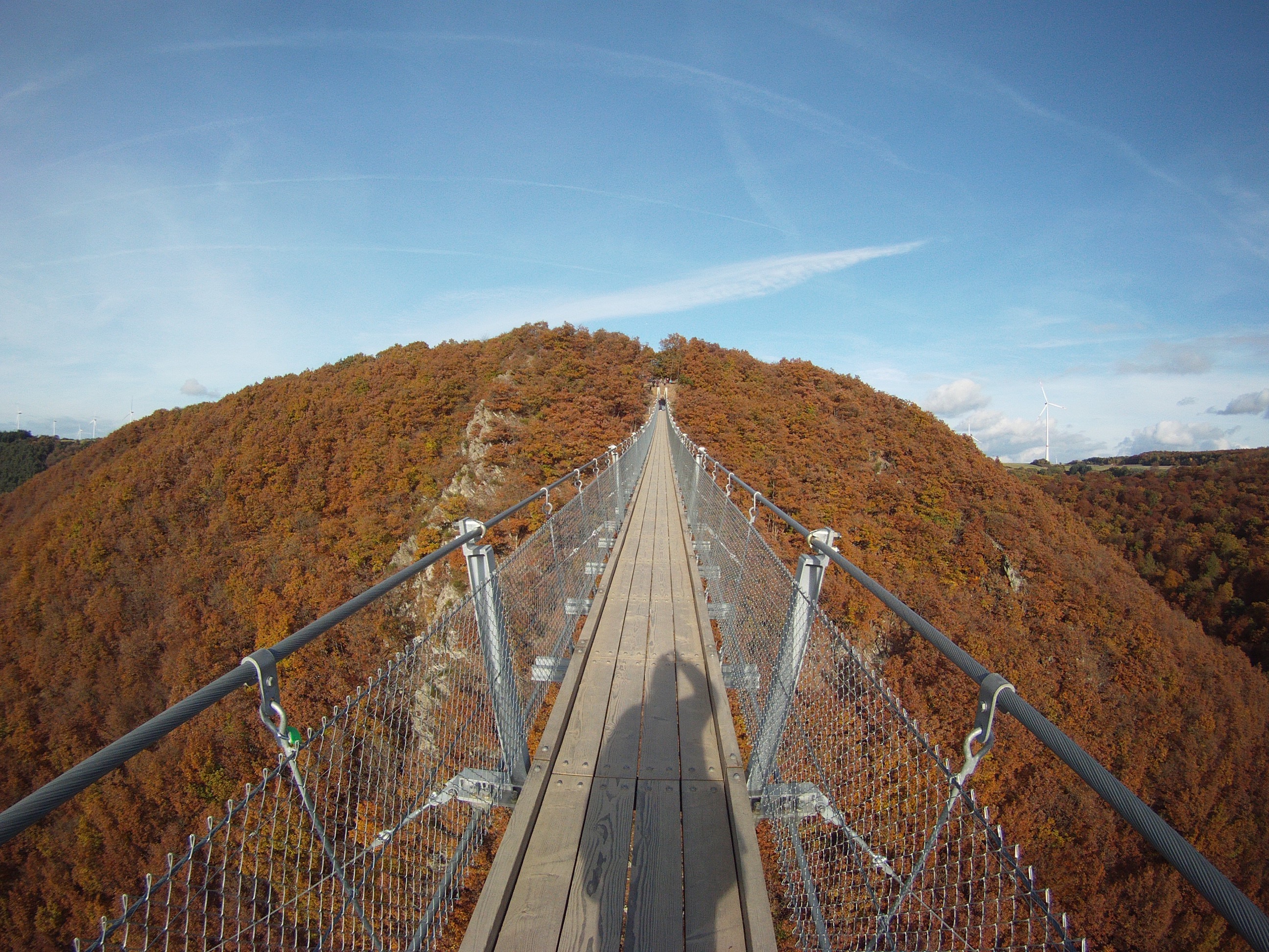 Geierlay Bridge before editing