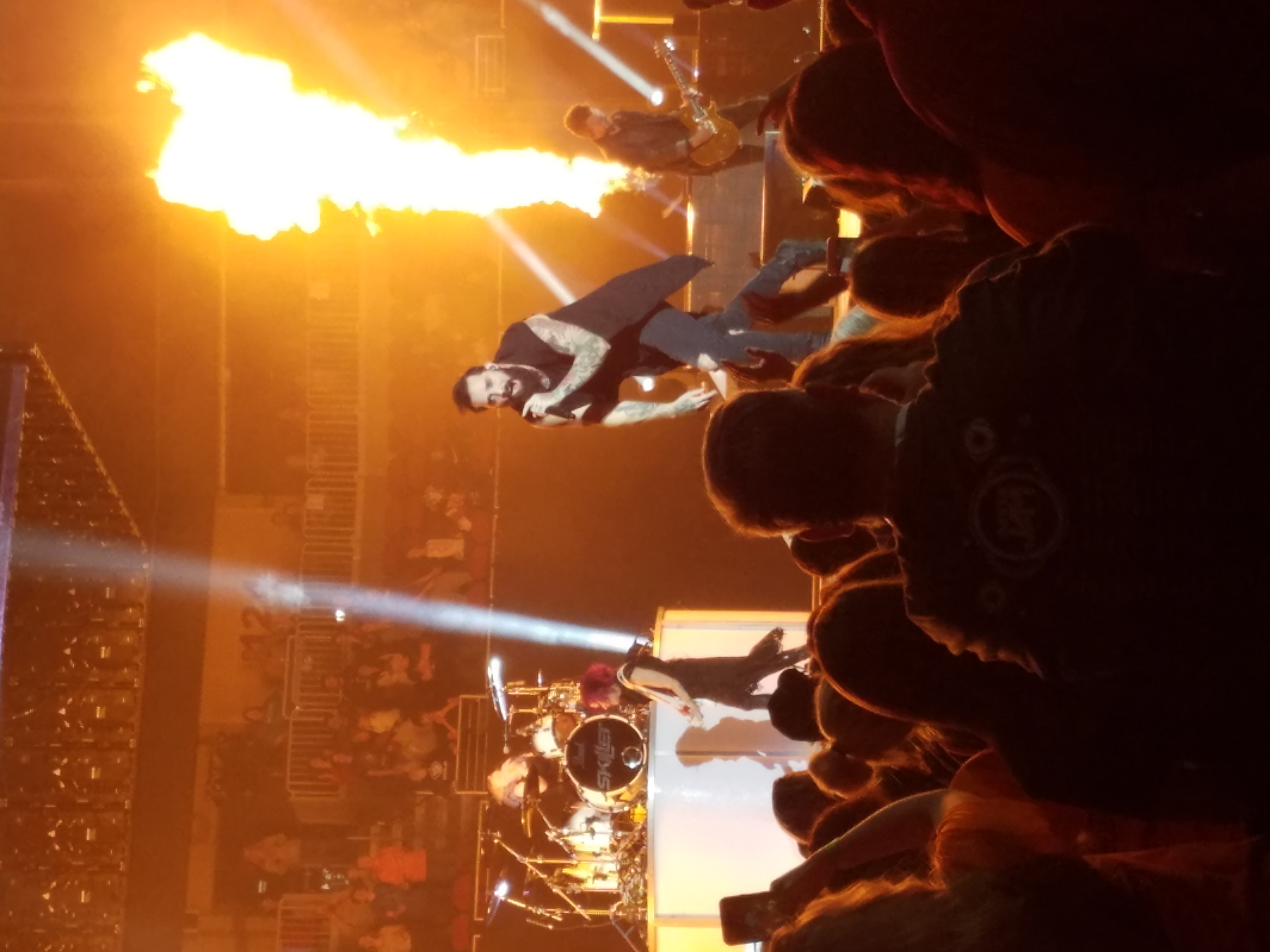 Skillet at winter jam 2018 Des Moines