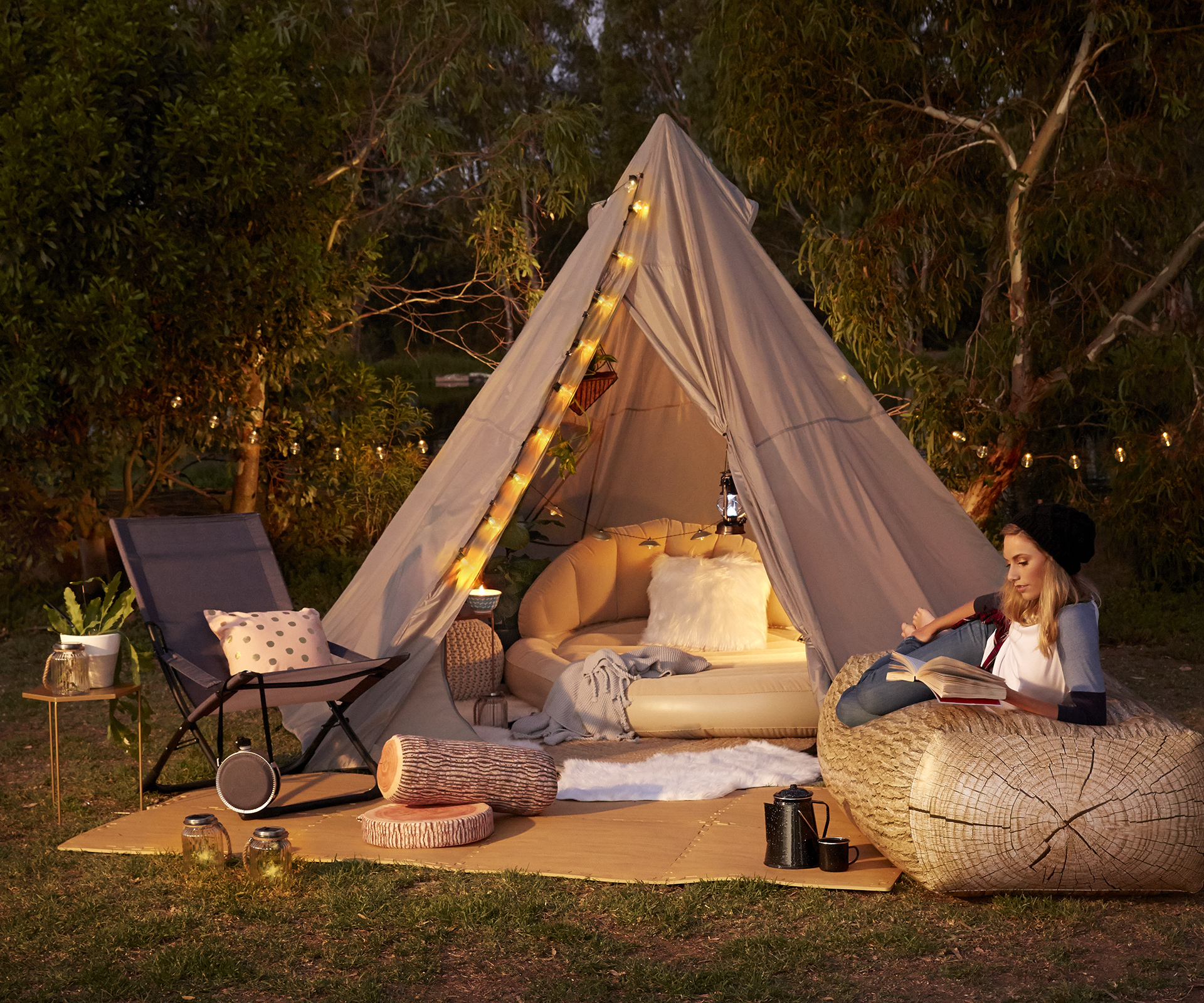 Glamping - KMart Style