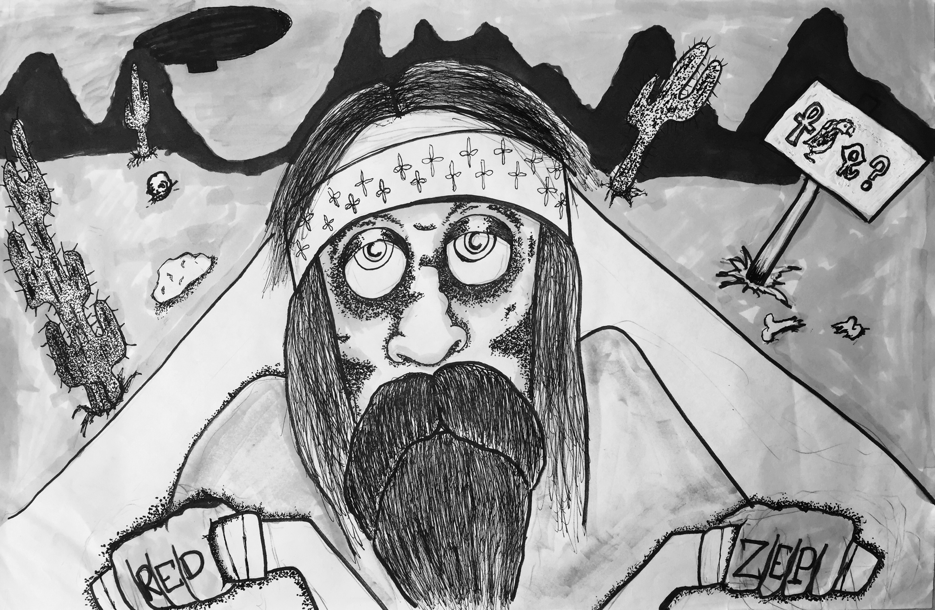 Another scene from my Sedona/Roswell enologically dark desert highway...