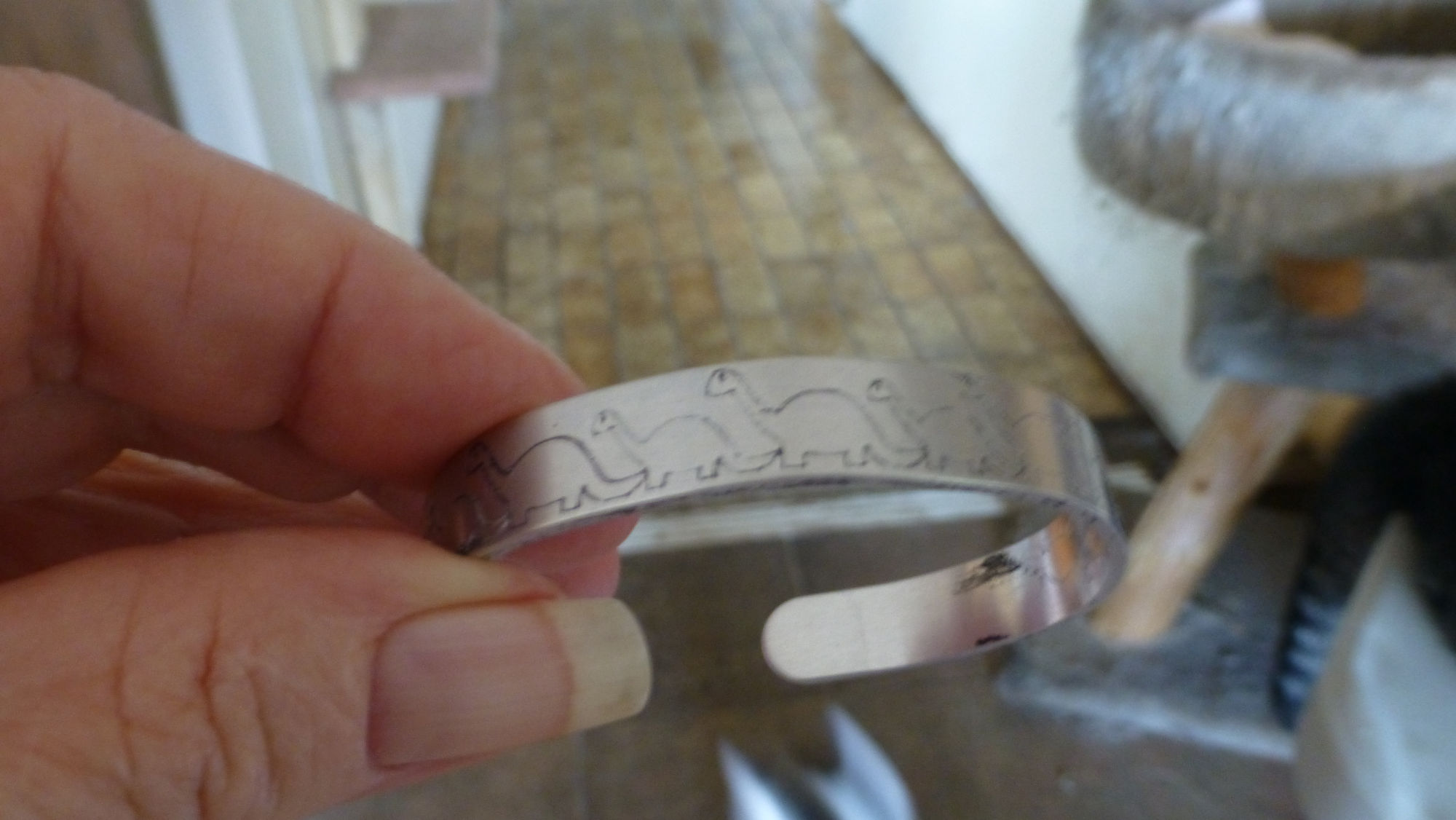 dinosaur bracelet
