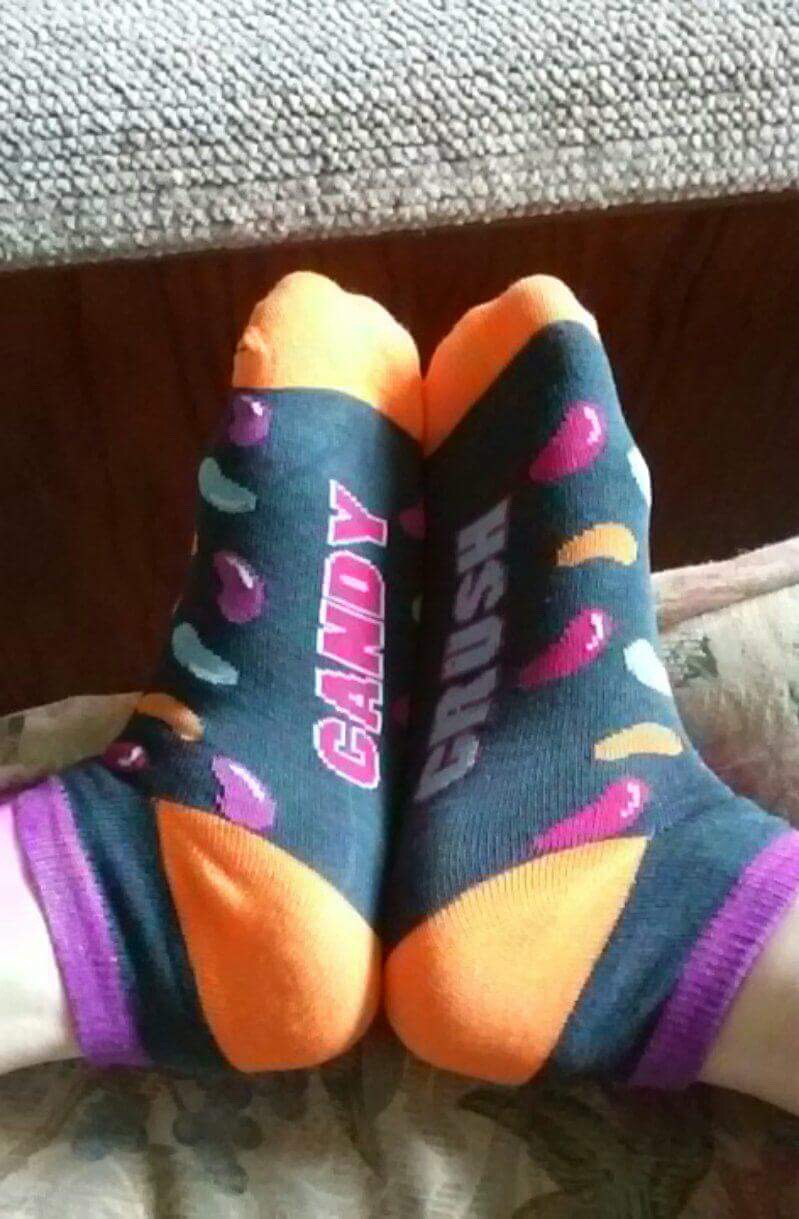 creepily accurate socks designed to make women happy