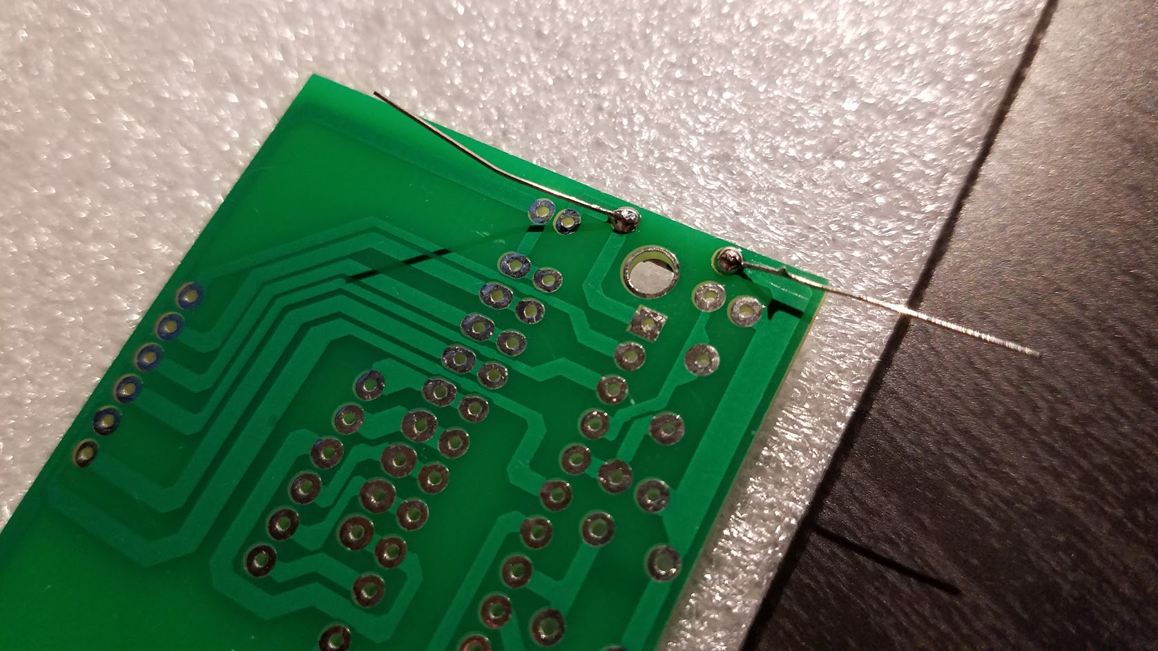 The first solder! :0