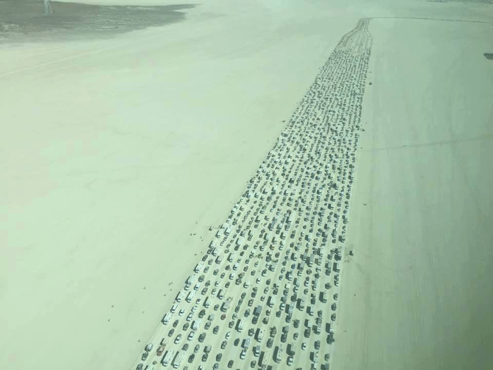 Burning Man Exodus