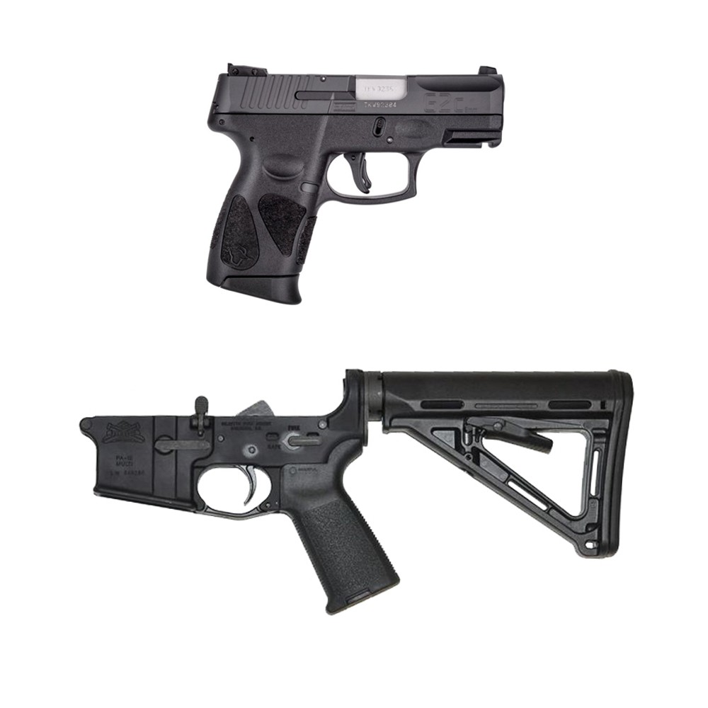 PSA Magpul MOE complete lower, plus a Taurus G2C for $300. 