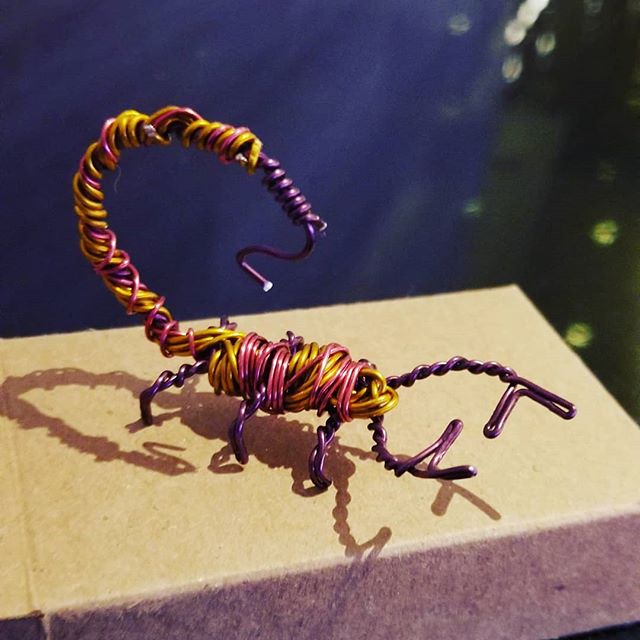 Wire scorpion!