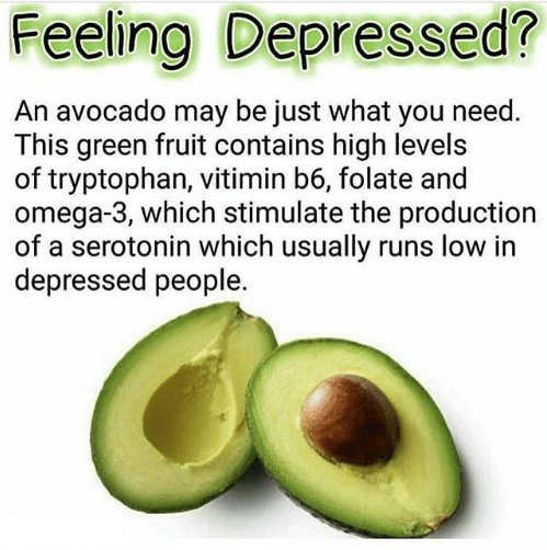 Avocado for depression