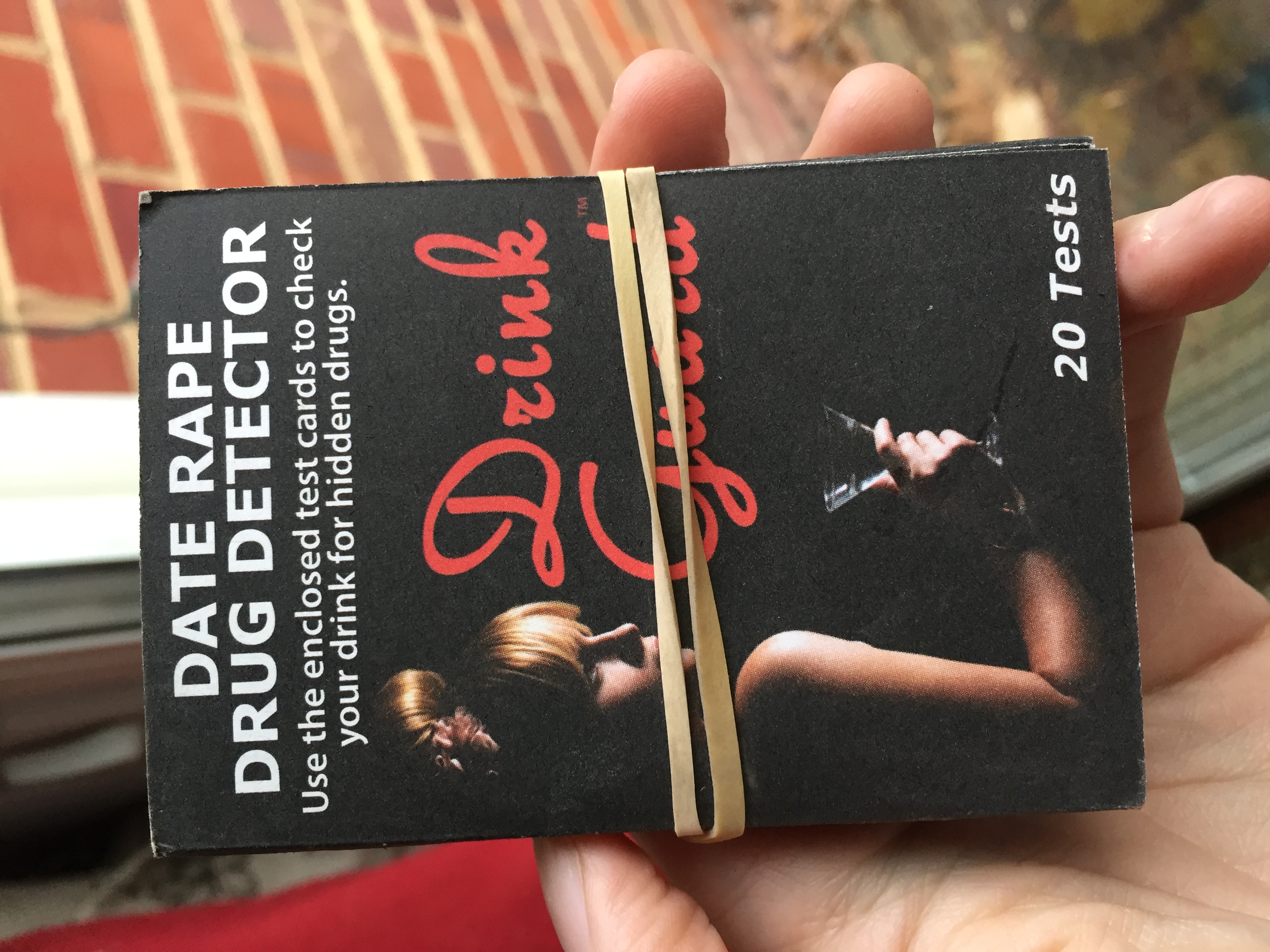 wife at home opens box, sends text, not so sure about what it is that I've ordered...